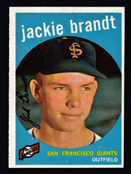 1959 Topps #297 Jackie Brandt RC EX+