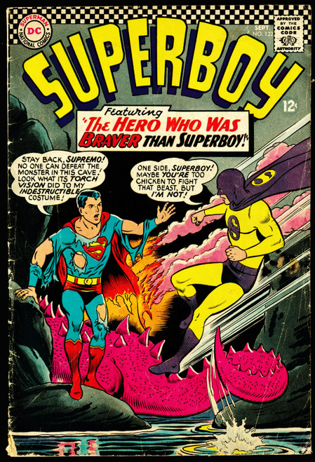 1966 DC Superboy #132 GD