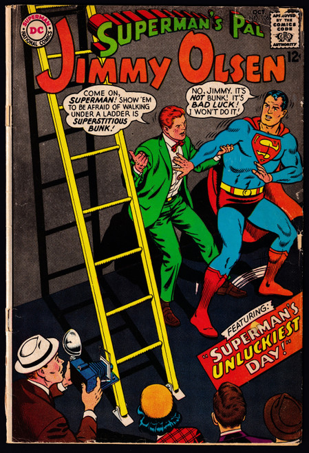 1967 DC Superman's Pal Jimmy Olsen #106 GD