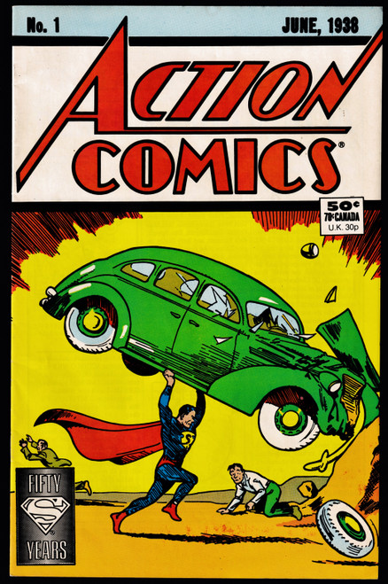 1988  Action Comics #1 Reprint VG/FN
