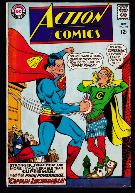 1967 DC Action Comics #354 VG-