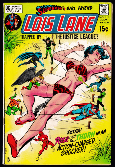 1971 DC Superman's Girlfriend Lois Lane #111 VG-