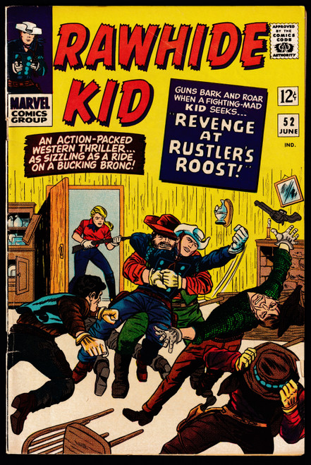 1966 Marvel Rawhide Kid #52 VG/FN