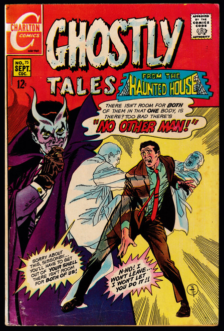 1969 Charlton Ghostly Tales #75 VG