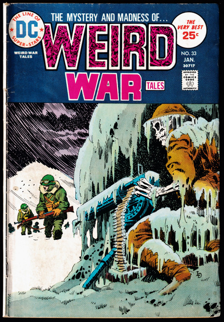 1975 DC Weird War Tales #33 VG