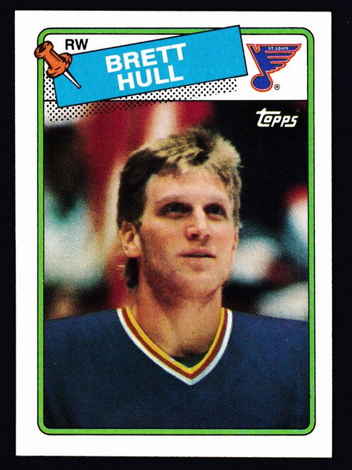 1988 Topps #066 Brett Hull RC NM