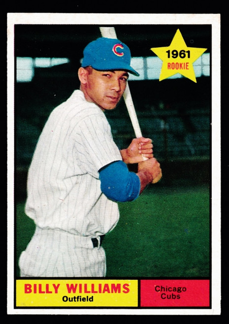 1961 Topps #141 Billy Williams RC VG+