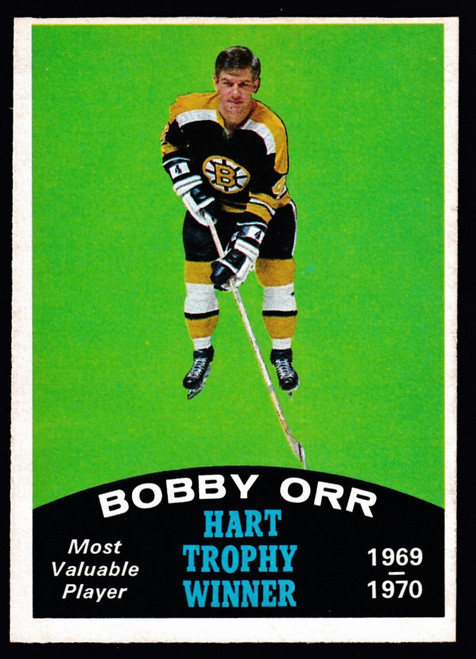 1970 OPC #246 Bobby Orr Hart Trophy Possibly Trimmed