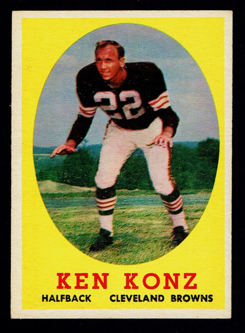 1958 Topps #026 Ken Konz EXMT