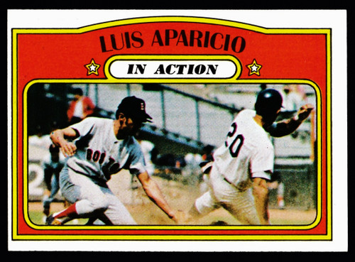 1972 Topps #314 Luis Aparicio IA NM