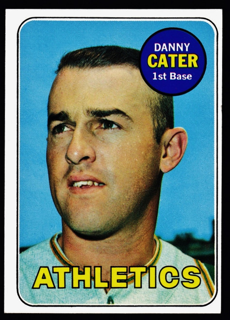 1969 Topps #044 Danny Cater EXMT B