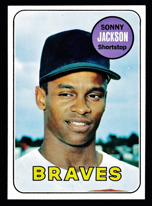 1969 Topps #053 Sonny Jackson NM