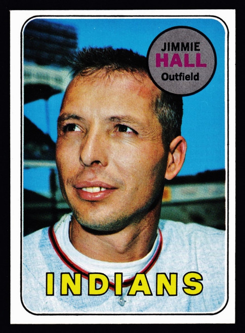 1969 Topps #061 Jimmie Hall EXMT