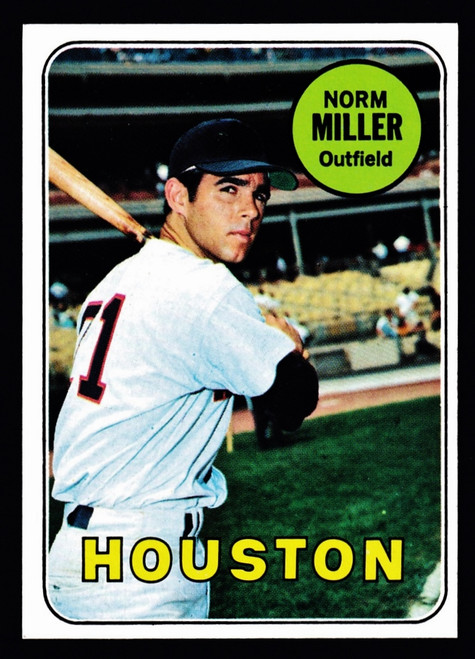 1969 Topps #076 Norm Miller EX