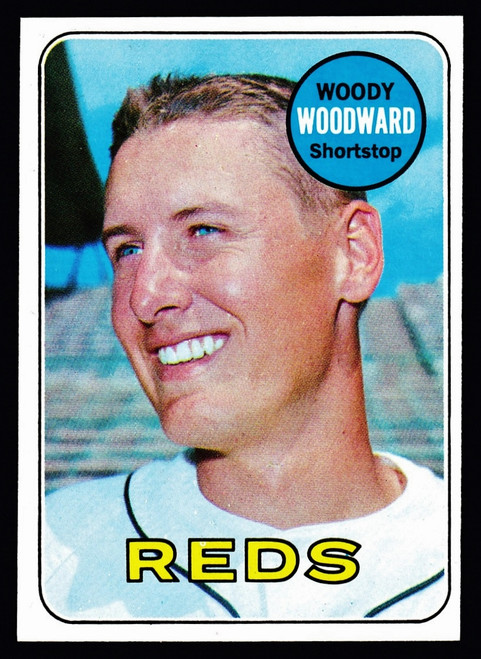 1969 Topps #142 Woody Woodward NM
