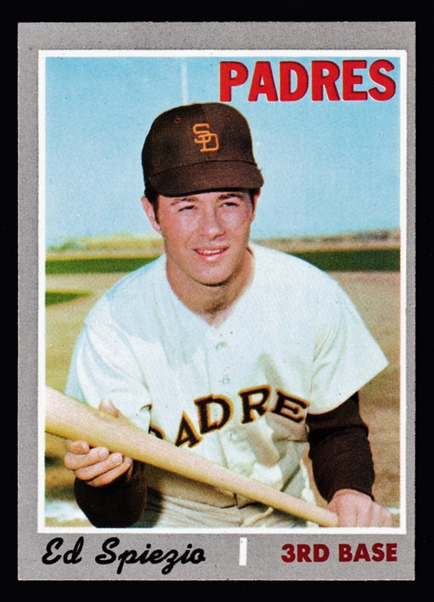 1970 Topps #718 Ed Spiezio EXMT