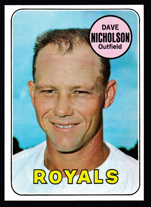 1969 Topps #298 Dave Nicholson NM