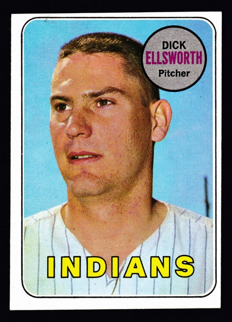 1969 Topps #605 Dick Ellsworth EX