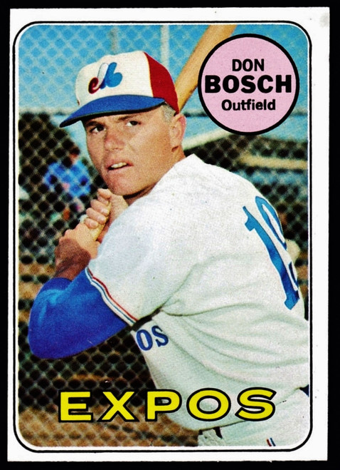 1969 Topps #578 Don Bosch EX-
