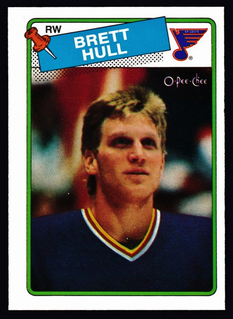 1988 OPC #066 Brett Hull RC EXMT