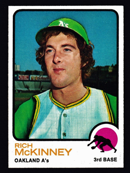 1973 Topps #587 Rich McKinney NMMT