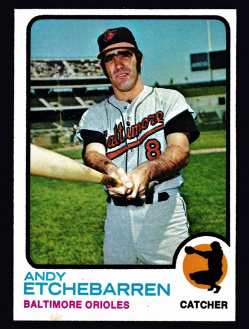 1973 Topps #618 Andy Etchebarron EXMT