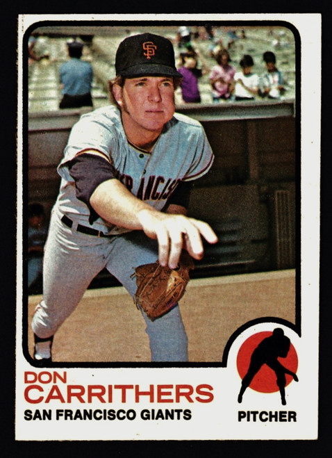 1973 Topps #651 Don Carrithers GD