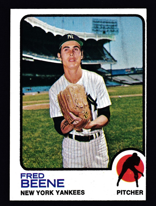 1973 Topps #573 Fred Beene EX-