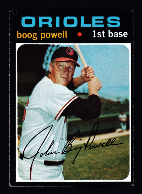 1971 Topps #700 Boog Powell SP VG