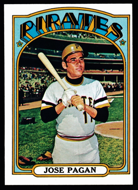 1972 Topps #701 Jose Pagan EXMT+