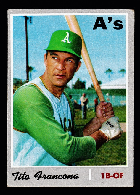 1970 Topps #663 Tito Francona VGEX