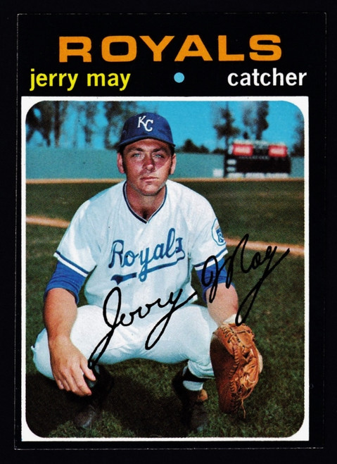 1971 Topps #719 Jerry May SP EXMT