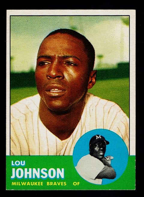 1963 Topps #238 Lou Johnson EX