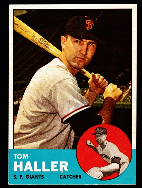 1963 Topps #085 Tom Haller EXMT+