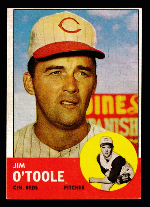 1963 Topps #070 Jim O'Toole EX-