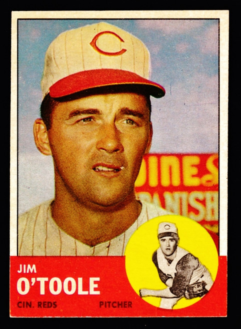 1963 Topps #070 Jim O'Toole EX+