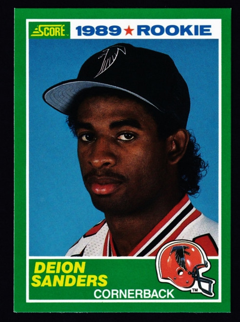 1989 Score #246 Deion Sanders RC NM+