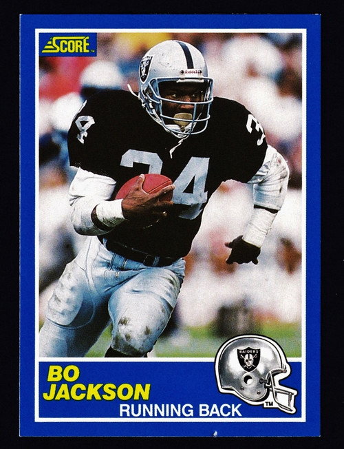 1989 Score #002 Bo Jackson VGEX