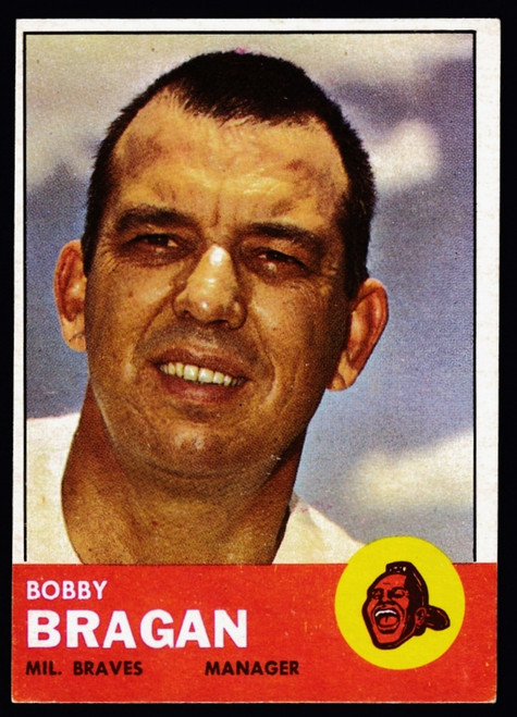 1963 Topps #073 Bobby Bragan RC EX