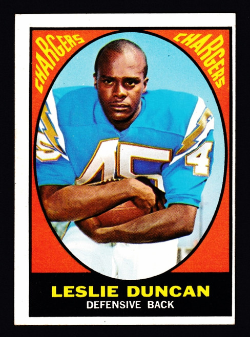 1967 Topps #131 Leslie Duncan RC VG+