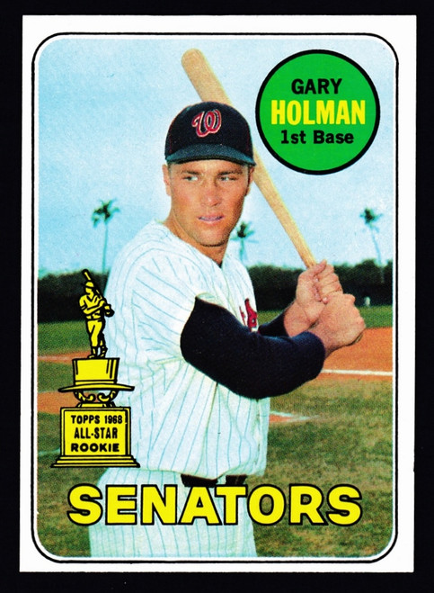 1969 Topps #361 Gary Holman RC EXMT