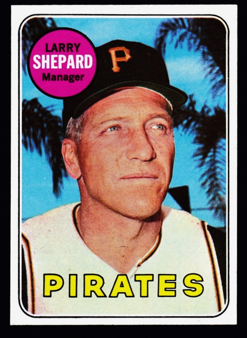 1969 Topps #384 Larry Shepard NMMT