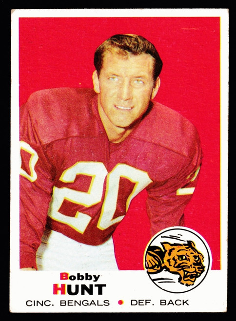 1969 Topps #243 Bobby Hunt VGEX