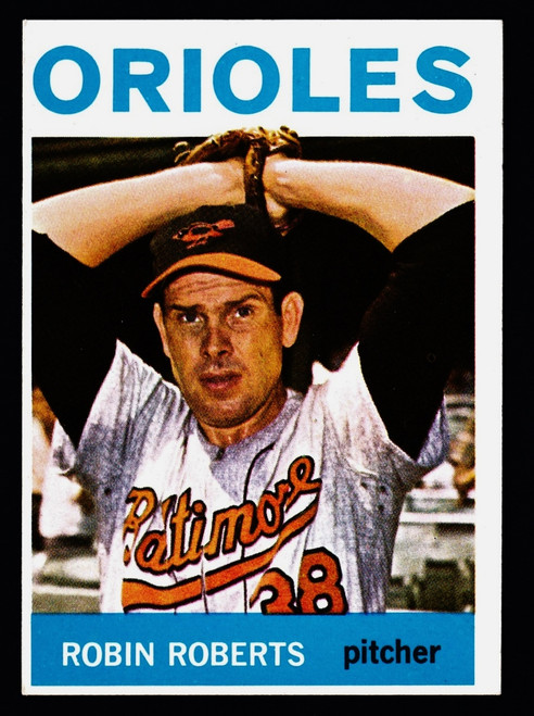 1964 Topps #285 Robin Roberts EX- Orioles