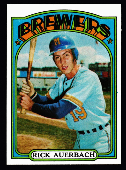 1972 Topps #153 Rick Auerbach RC NM+