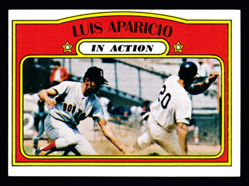 1972 Topps #314 Luis Aparicio IA EX