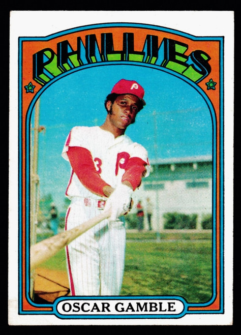 1972 Topps #423 Oscar Gamble EX-