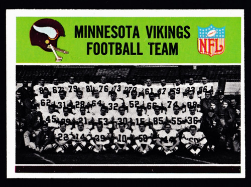 1965 Philadelphia #099 Minnesota Vikings Team EXMT+