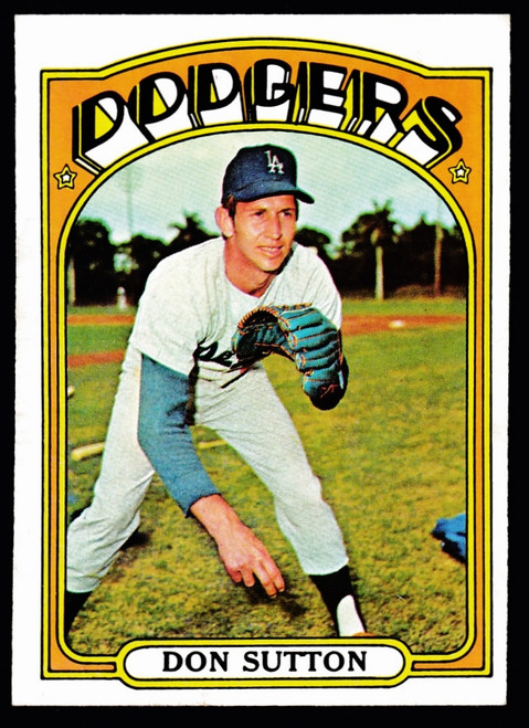 1972 Topps #530 Don Sutton VG