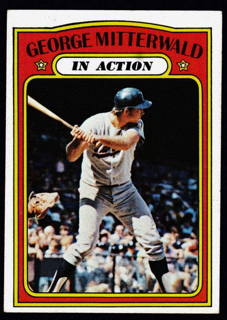 1972 Topps #302 George Mitterwald IA EX-